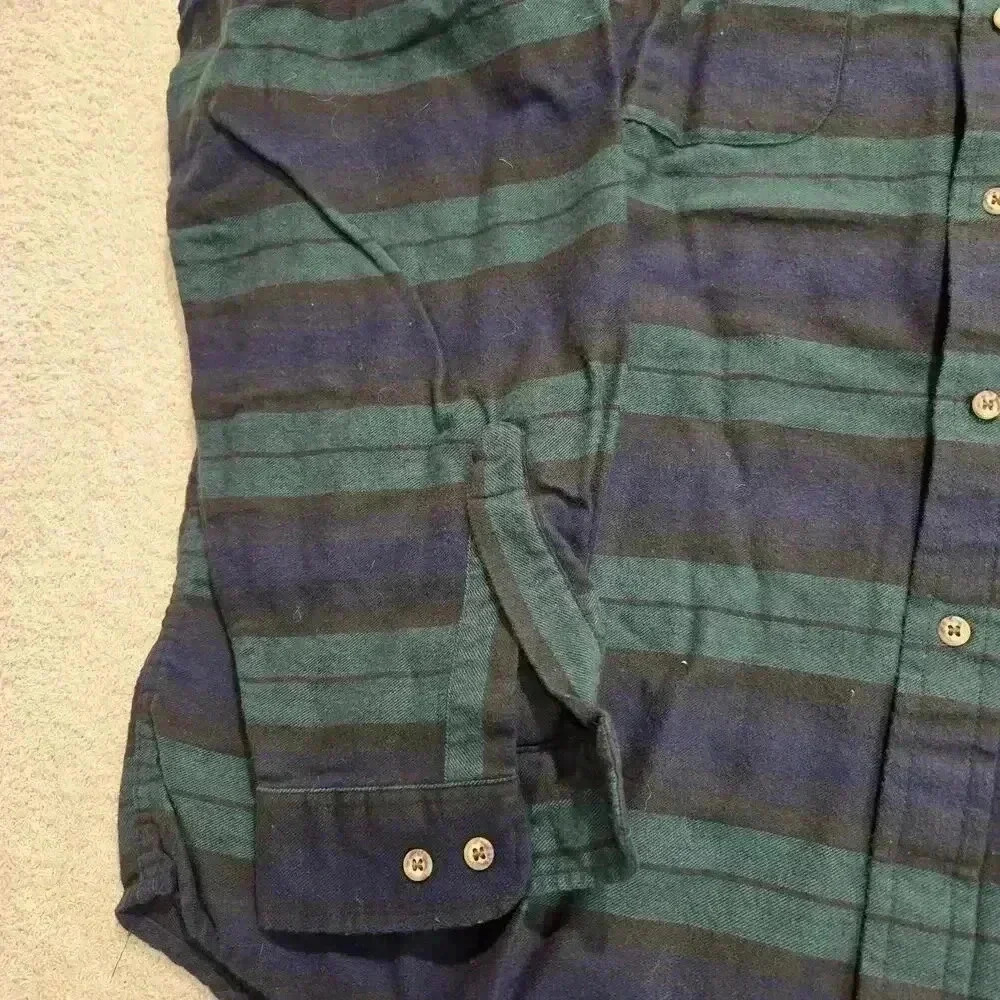 Tango by Max Raab Men's XL Long Sleeve Casual Button-down Plaid Flannel Shirt - Picture 7 of 16